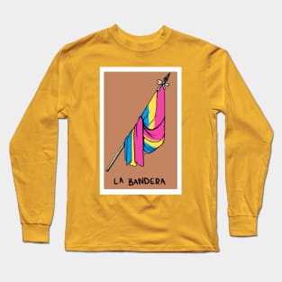 Pansexual Loteria Bandera Long Sleeve T-Shirt